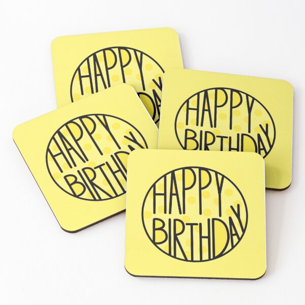 Item preview, Happy Birthday To An Amazing Person, Pastel Yellow designed and sold by Barolina.