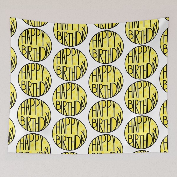 Item preview, Happy Birthday To An Amazing Person, Pastel Yellow designed and sold by Barolina.