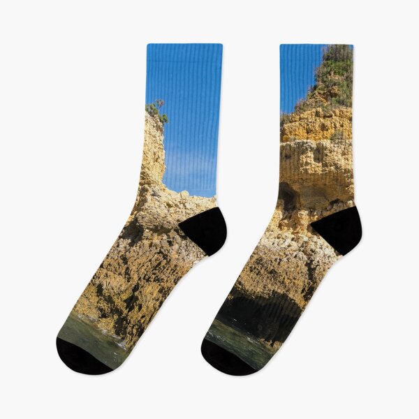 Item preview, Algarve Gold Coast Sail - Boldly Colored Cliffs and Naturally Sculpted Forms in Lagos Portugal designed and sold by Georgia Mizuleva.