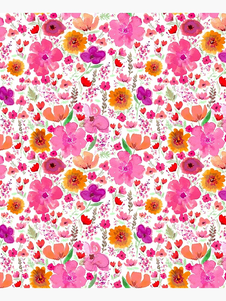 Frühlings Blumen Muster von RanitasArt