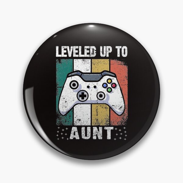 Item preview, Leveled up to Aunt, New Aunt shirt, First time Aunt gift idea  designed and sold by Majesticoo.
