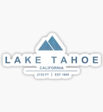 Lake Tahoe Ski Resort California Sticker