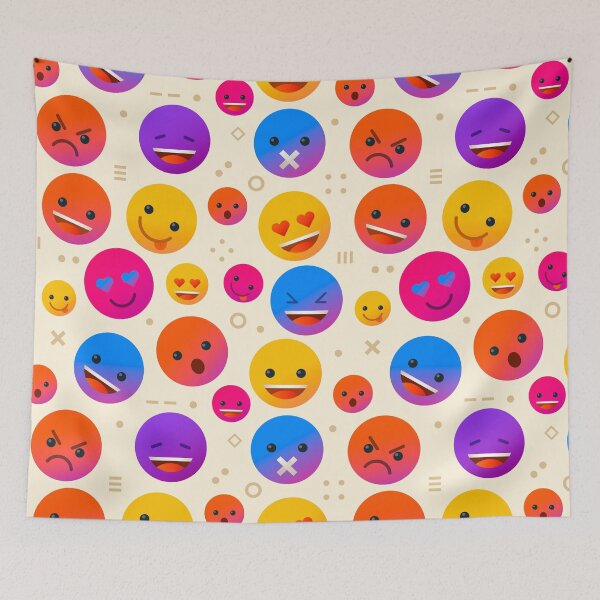 Item preview, Emoji Pattern designed and sold by EVERTEESLOVER.