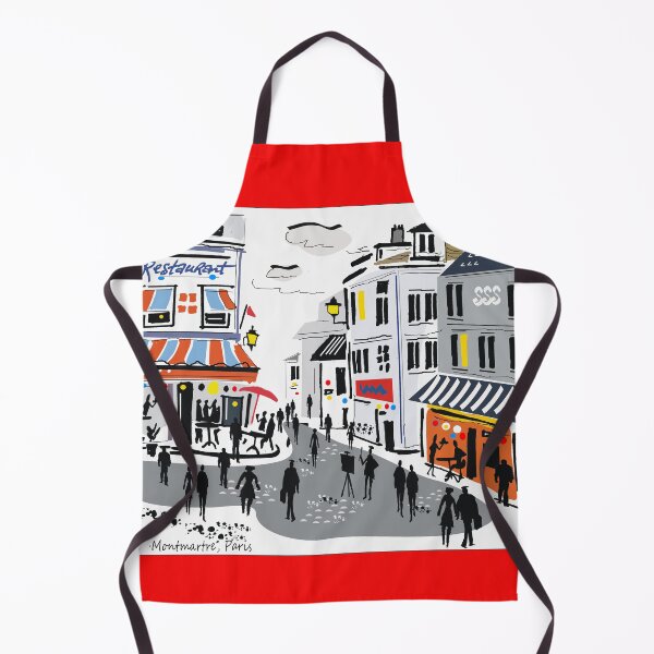 Item preview, Painting of Montmartre, artists quarter, Paris France designed and sold by Al Benge.