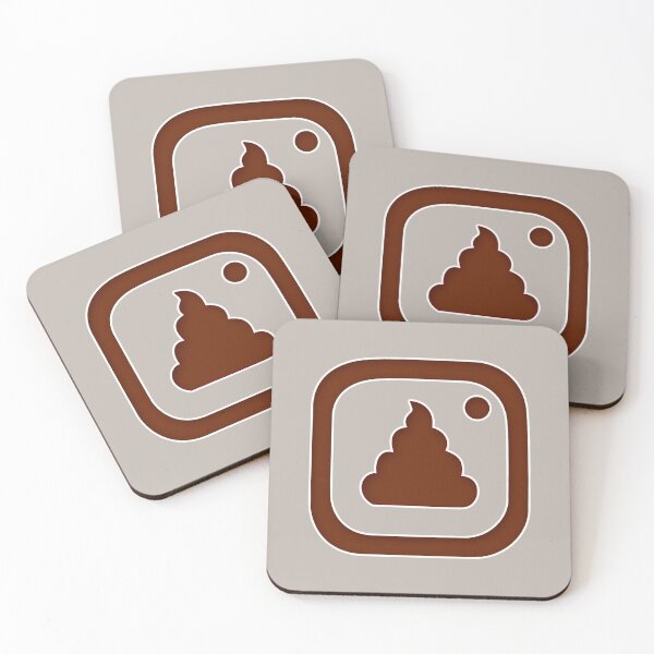 Item preview, Poop Posting Insta Print designed and sold by The Funscape Store.