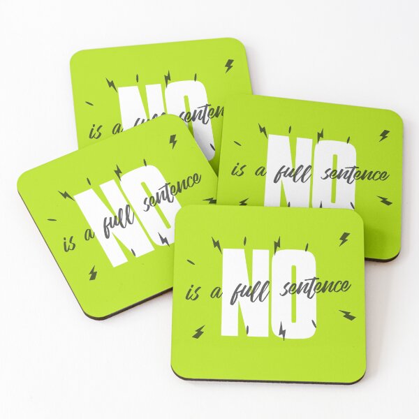 Item preview, no is a full sentence, say no, is a full sentence, no designed and sold by helkav.