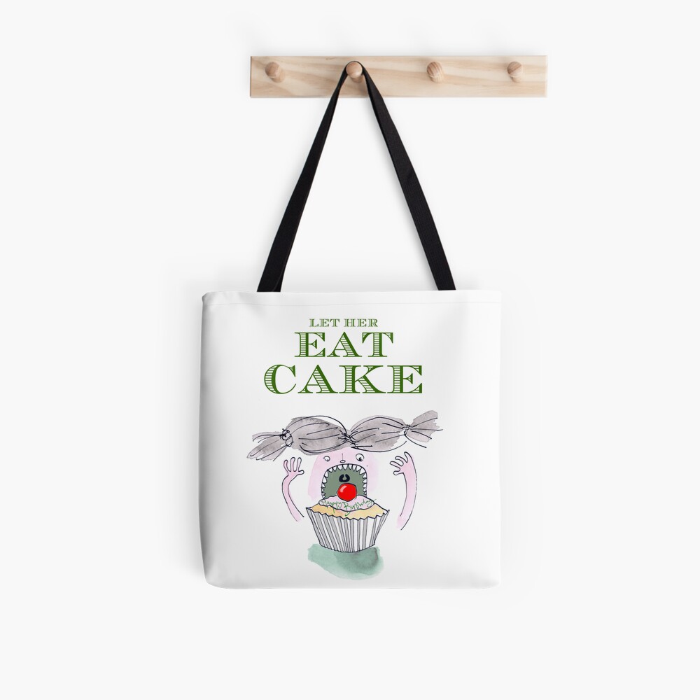 Let Her Eat Cake Birthday Card Tote Bag