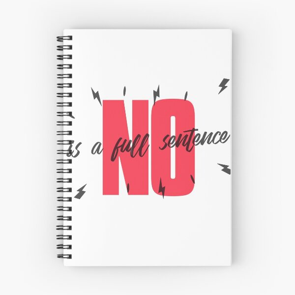 Item preview,  no is a full sentence, say no, is a full sentence, no designed and sold by helkav.