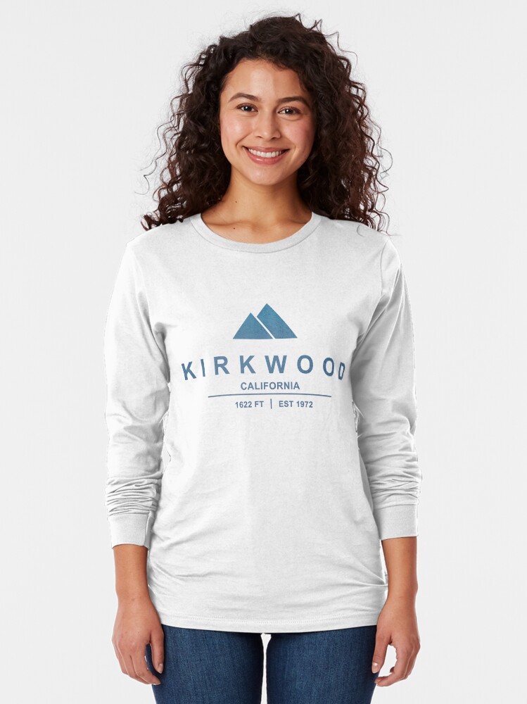"Kirkwood Ski Resort California" Tshirt by CarbonClothing Redbubble