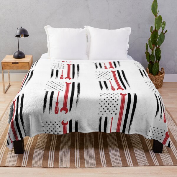 Item preview, Vintage Handyman Tools American Flag designed and sold by Scratches Tees.