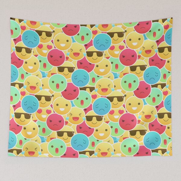 Item preview, Emoji Pattern designed and sold by EVERTEESLOVER.