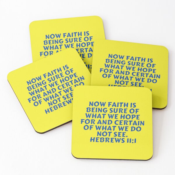 Item preview, Bible Verse Hebrews 11:1 designed and sold by Prayingwarrior.