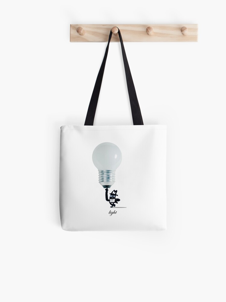 Thumbnail 1 of 2, Tote Bag, Light designed and sold by LowHumour.