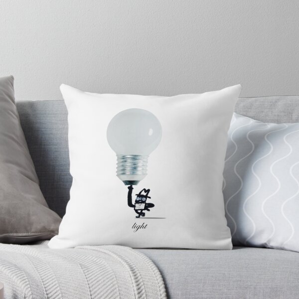 Light Throw Pillow
