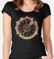 Retro Time Dilemma (US Ver.) Women's Fitted Scoop T-Shirt