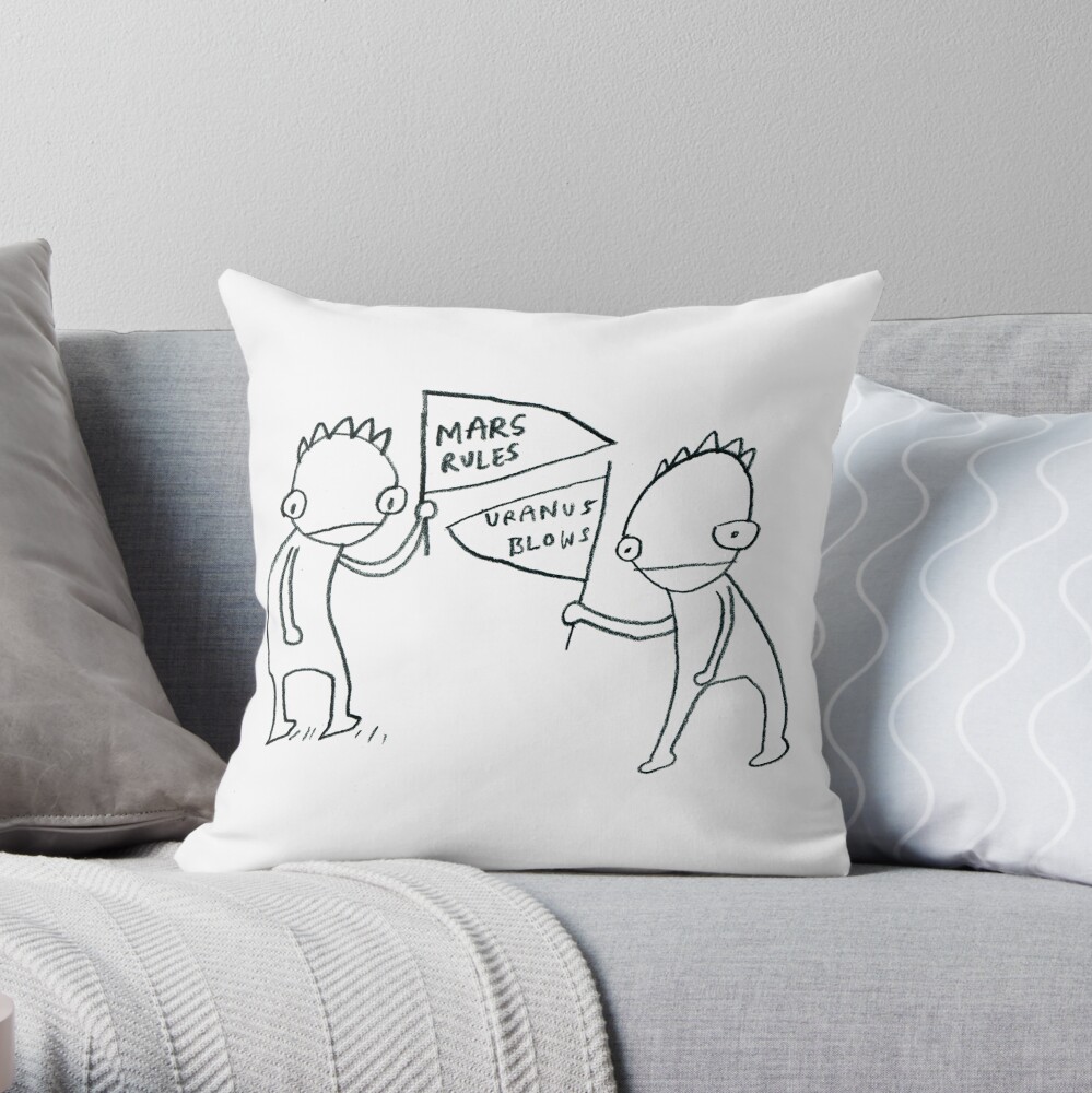 Item preview, Throw Pillow designed and sold by LowHumour.