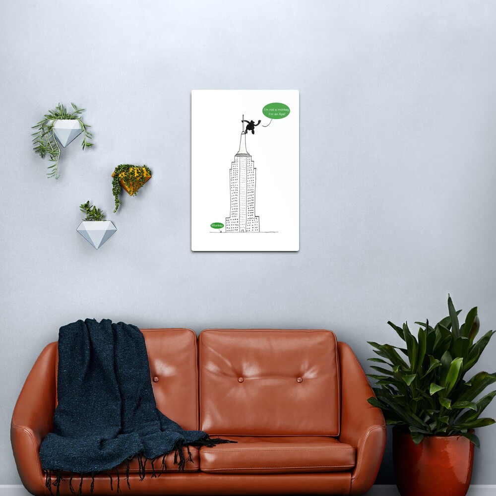 Ape For Kids Metal Print