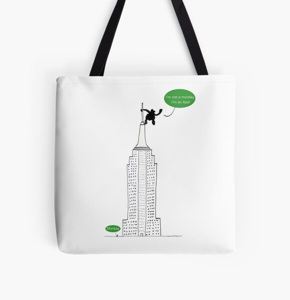 Ape For Kids All Over Print Tote Bag