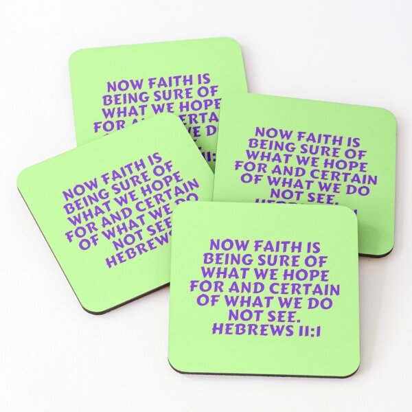 Item preview, Bible Verse Hebrews 11:1 designed and sold by Prayingwarrior.