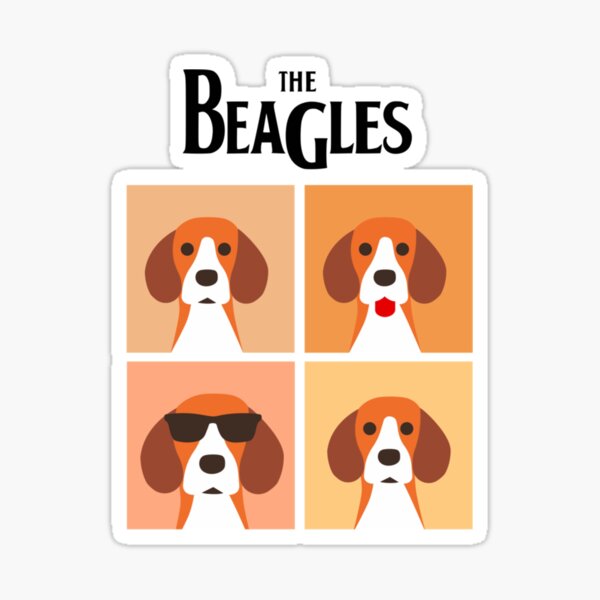 Cute Kawaii Beagle Dog Lover Stickers – Detour Shirts