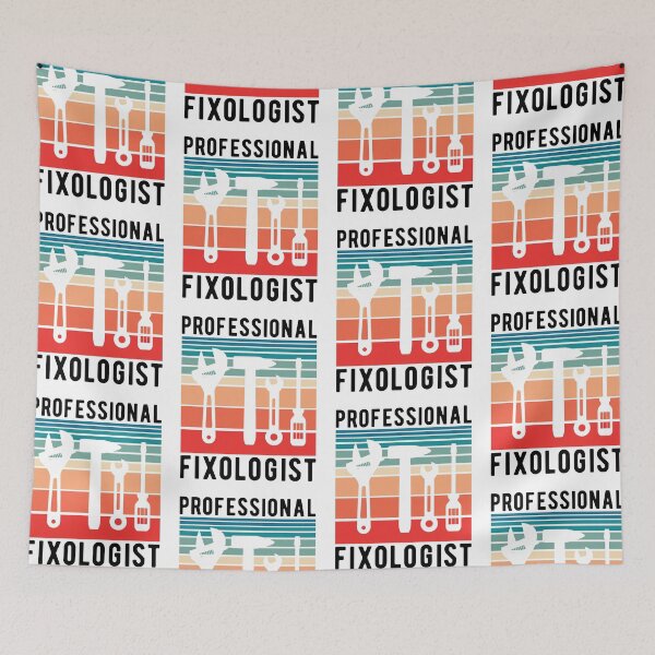 Item preview, Professional Fixologist Funny Working Pun designed and sold by Scratches Tees.