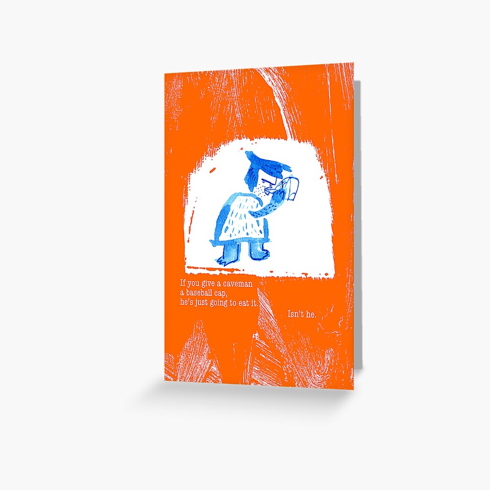 Item preview, Greeting Card designed and sold by LowHumour.