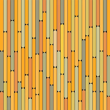 Artwork thumbnail, Pineapple Color Linear Pattern by MagicSpread