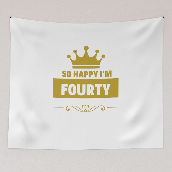 Item preview, So Happy I am Fourty designed and sold by kyds.