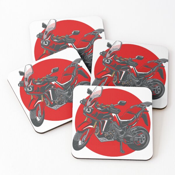 Item preview, Motorcycle CRF1000 Africa Twin / Dot Red designed and sold by RC-ADDICTED.
