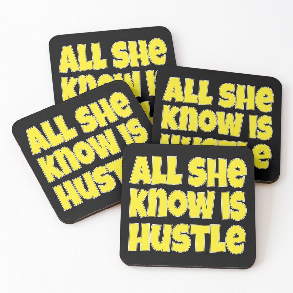 Item preview, ALL SHE KNOW IS HUSTLE BILLIARDS designed and sold by diego75bcn.