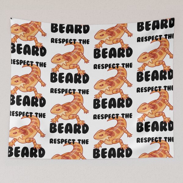 Item preview, Respect The Beard Funny Dragon Pun designed and sold by Scratches Tees.