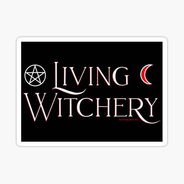 Living Witchery Sticker