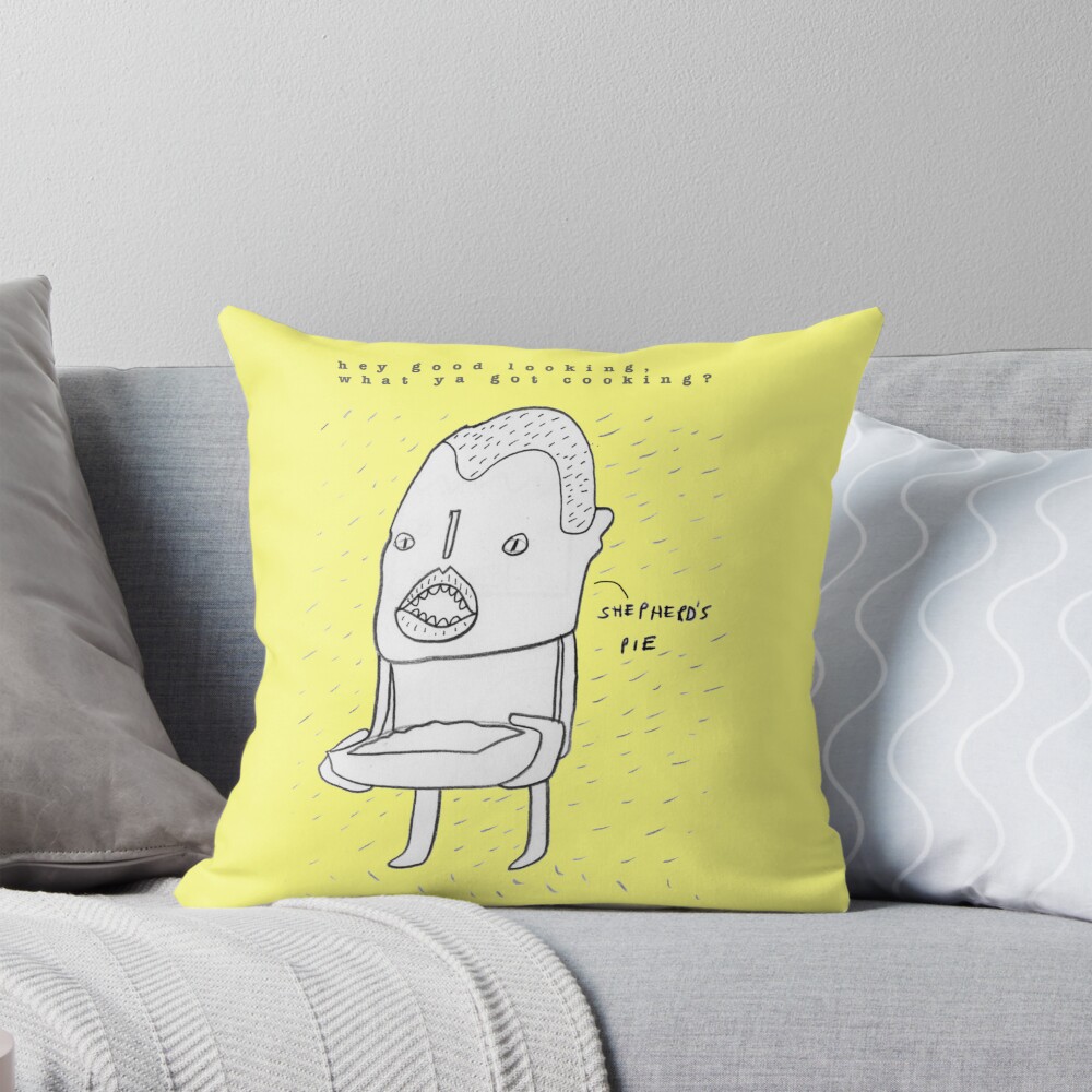 Item preview, Throw Pillow designed and sold by LowHumour.