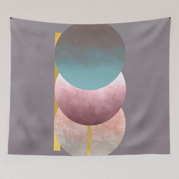 Item preview, Abstract Watercolour Geometric Circles designed and sold by BilgePaksoylu.