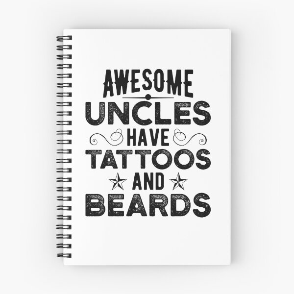 Item preview, Tattoos And Beards Funny Badass Uncles designed and sold by Scratches Tees.