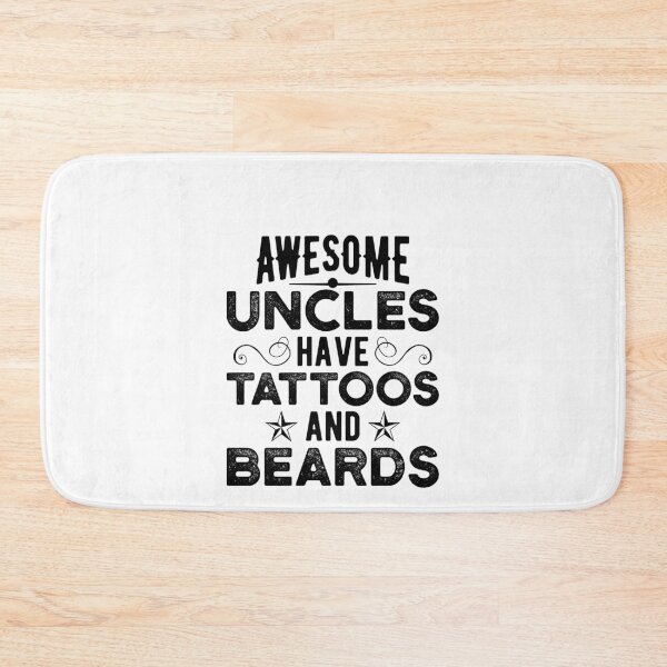 Item preview, Tattoos And Beards Funny Badass Uncles designed and sold by Scratches Tees.