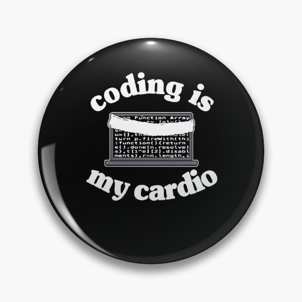 Item preview, Coding Is My Cardio Funny Programmer Coder Gift designed and sold by Stronzi.