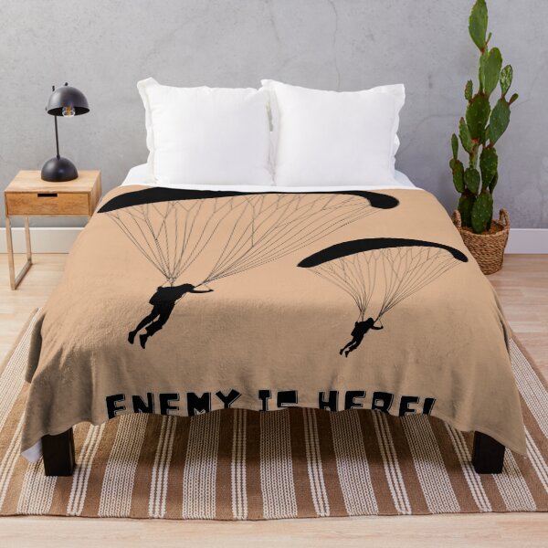 Item preview, Enemy is here - black designed and sold by HobbiesAndFun.
