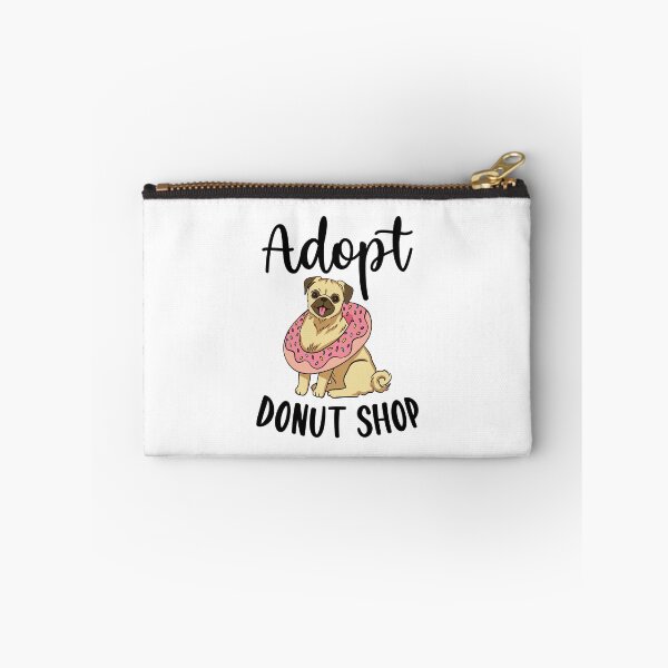 Item preview, Adopt Donut Shop Funny Donut Pun designed and sold by Scratches Tees.