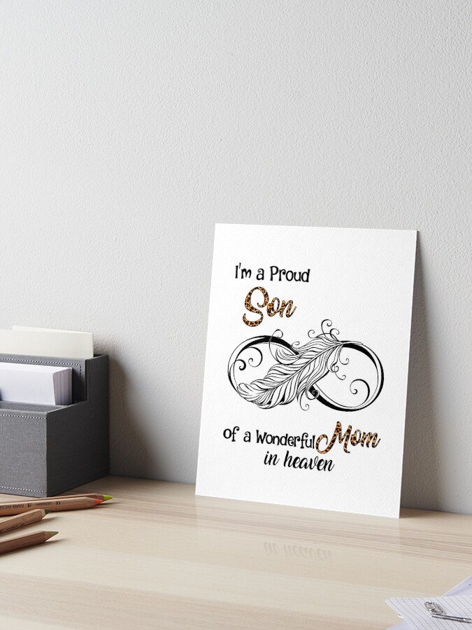 I'm A Proud Mom Gift From Son To Mom Funny Mothers Day Svg Png Dxf