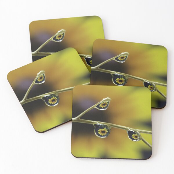 Item preview, Flower pattern in the dewdrop designed and sold by NW-Photo-Art.