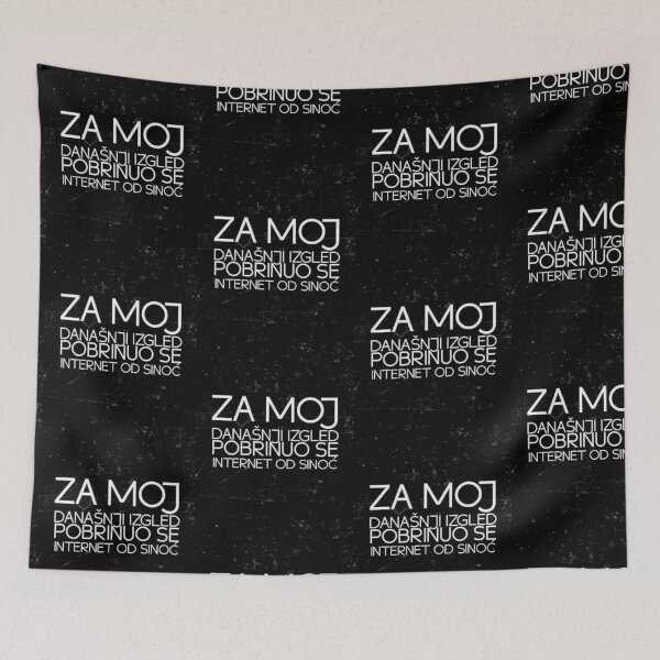 Item preview, The internet has taken care of my appearance since last night designed and sold by S-A-D-art-craft.