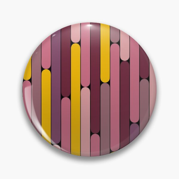 Item preview, Passion Fruit Color Linear Pattern designed and sold by MagicSpread.