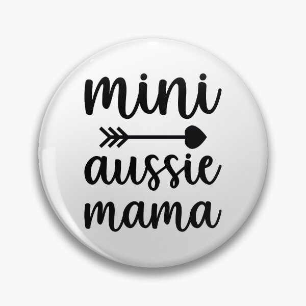 Item preview, Mini Aussie Mama Cute Dog Lover Girl designed and sold by Scratches Tees.