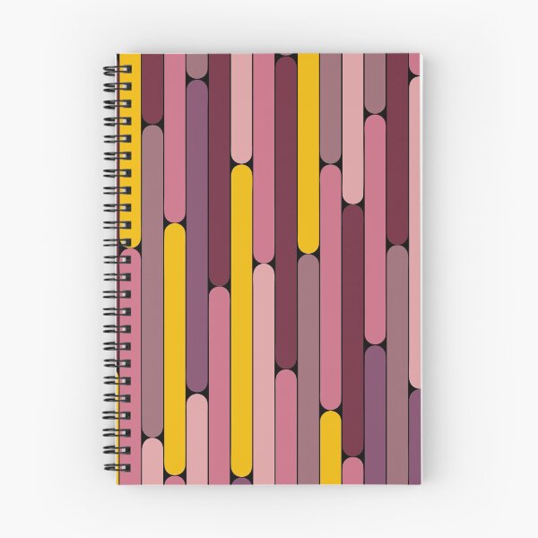 Item preview, Passion Fruit Color Linear Pattern designed and sold by MagicSpread.