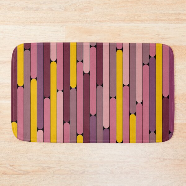 Item preview, Passion Fruit Color Linear Pattern designed and sold by MagicSpread.