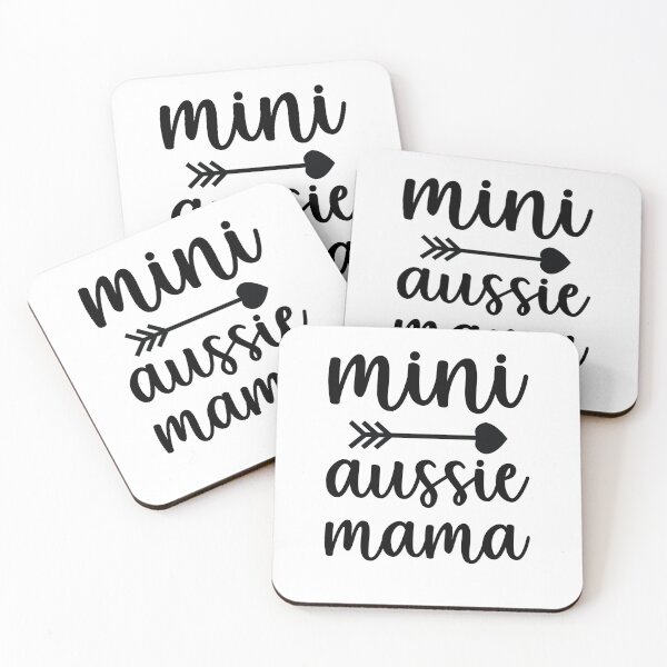 Item preview, Mini Aussie Mama Cute Dog Lover Girl designed and sold by Scratches Tees.