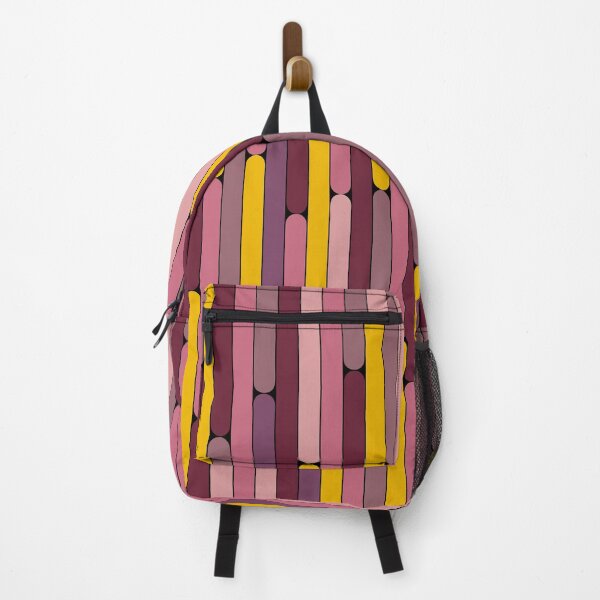 Item preview, Passion Fruit Color Linear Pattern designed and sold by MagicSpread.