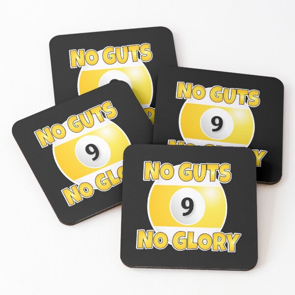 Item preview, NO GUTS NO GLORY BILLIARDS designed and sold by diego75bcn.