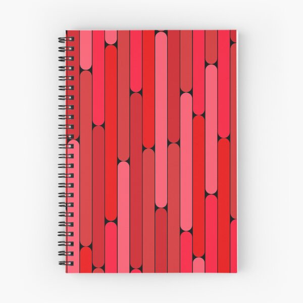 Item preview, Cherry Color Linear Pattern designed and sold by MagicSpread.